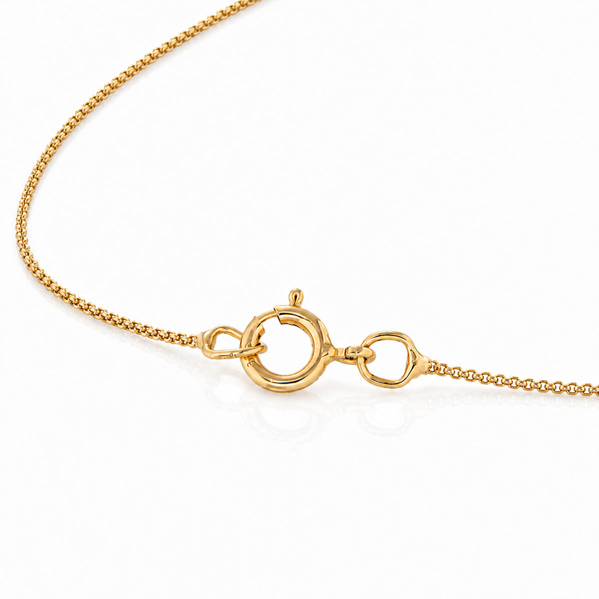 Diamond Cut Adjustable Curb Chain 16 Inch to 18 Inch in 14K Yellow Gold 7570398 3