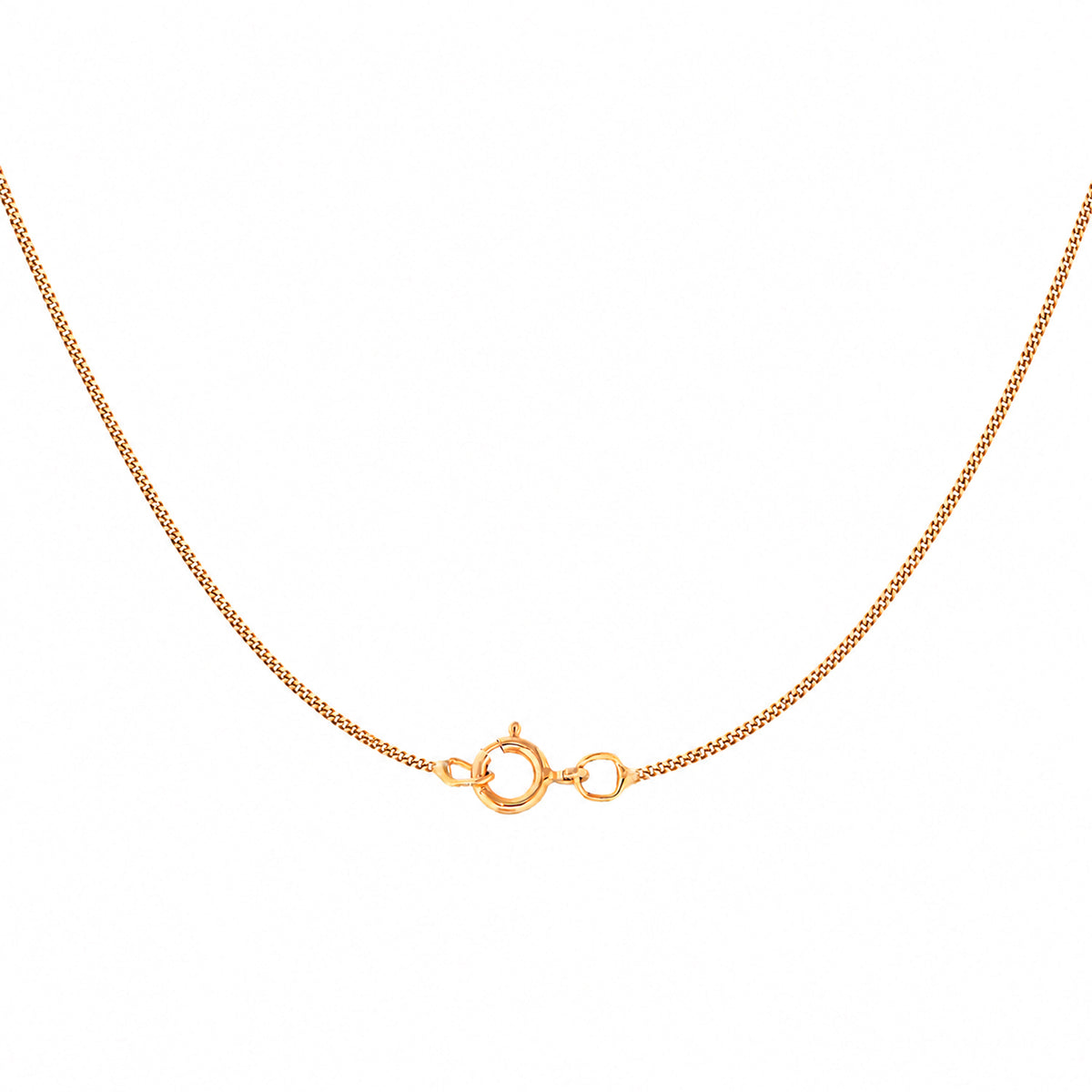 Diamond Cut Adjustable Curb Chain 16 Inch to 18 Inch in 14K Yellow Gold 7570398 4