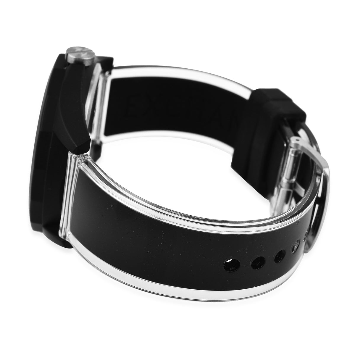 Closeout Deal - ARMANI EXCHANGE Gold Tone 3 Hand Analogue 50 ATM Water Resistant Watch -Black 7571409 4
