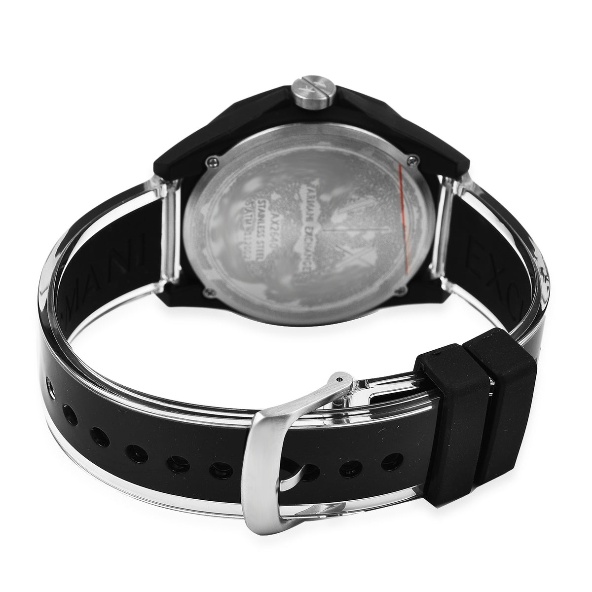 Closeout Deal - ARMANI EXCHANGE Gold Tone 3 Hand Analogue 50 ATM Water Resistant Watch -Black 7571409 5