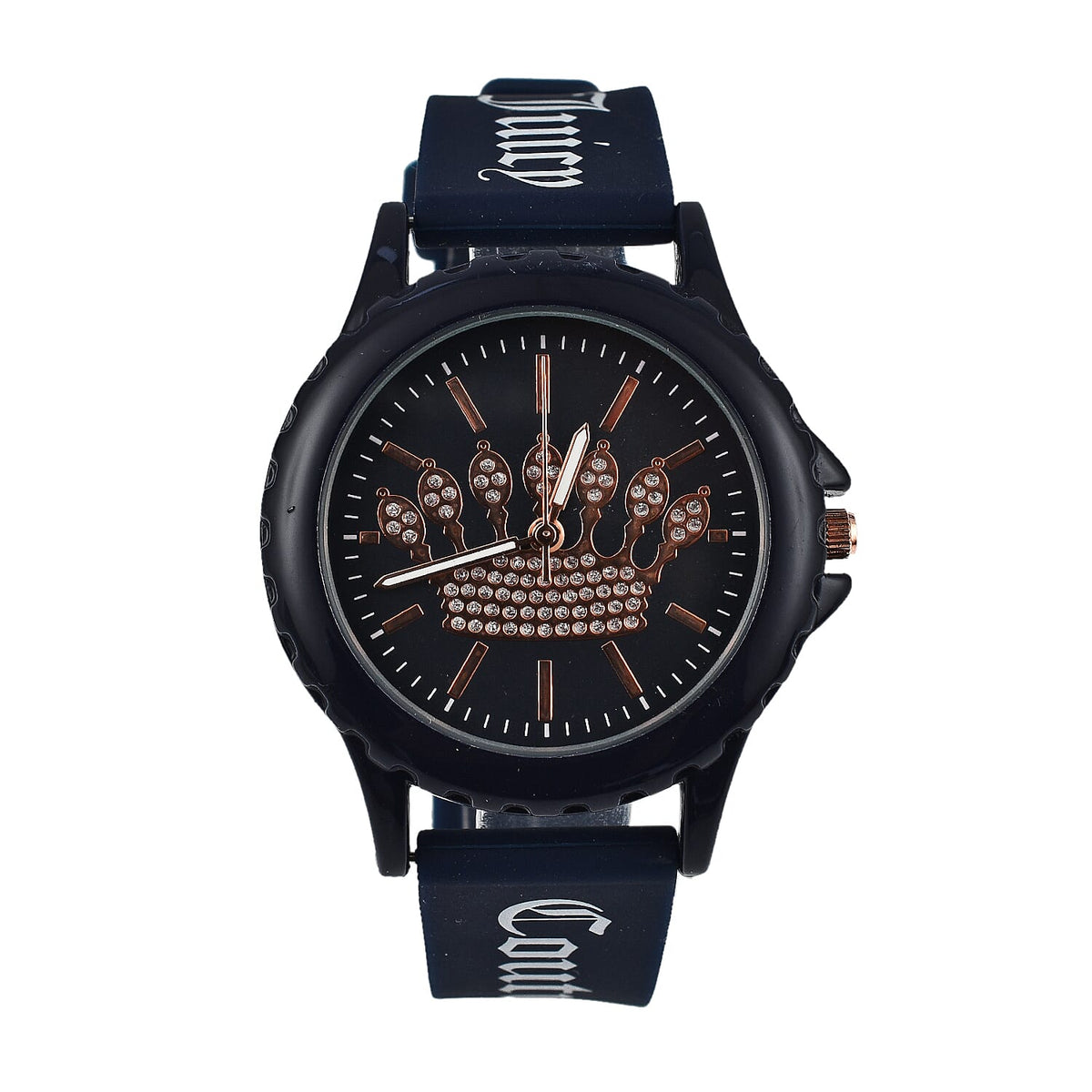 Juicy Couture Analogue Ladies Watch with Silicone Strap 7571441 0