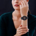 Juicy Couture Analogue Ladies Watch with Silicone Strap - Black