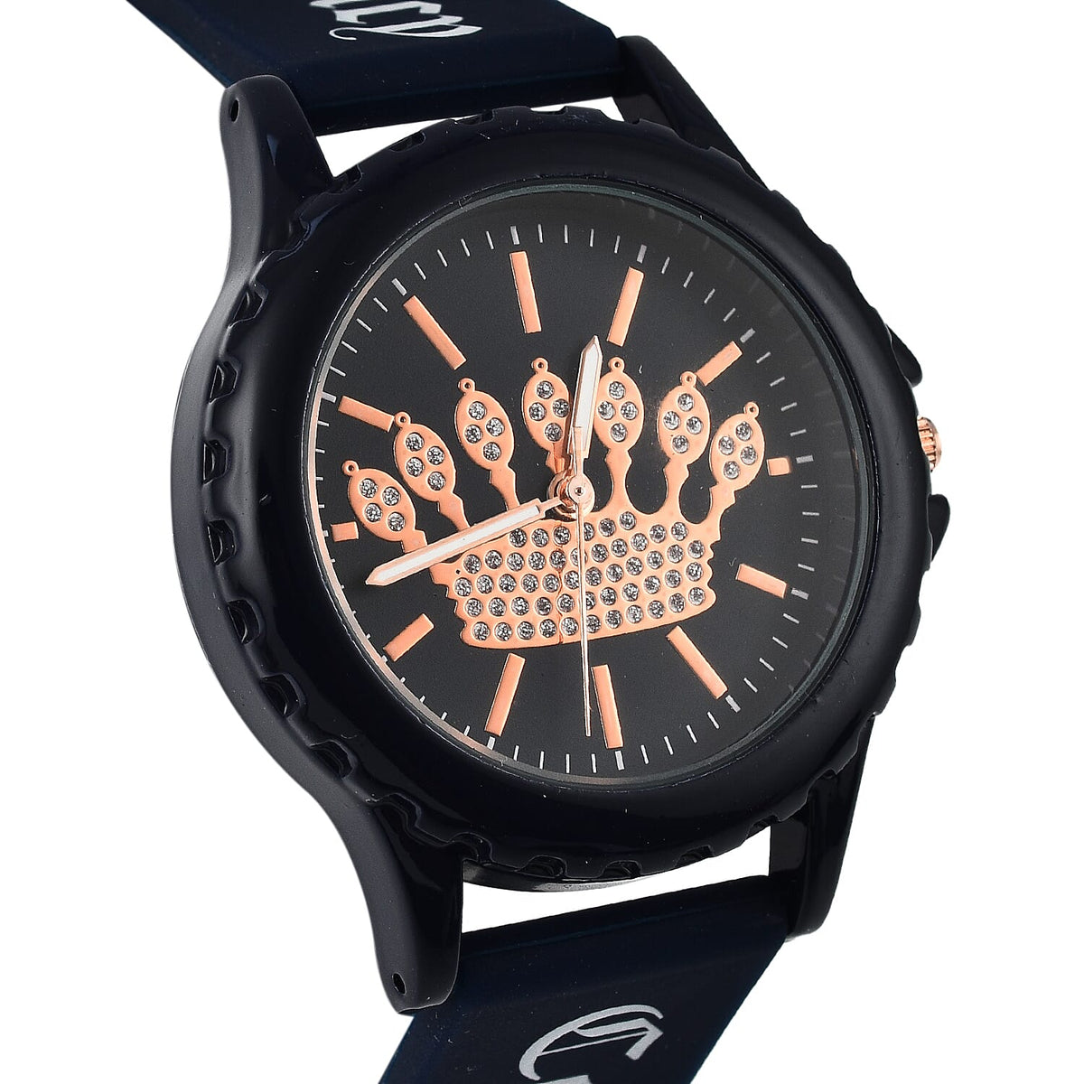 Juicy Couture Analogue Ladies Watch with Silicone Strap 7571441 2