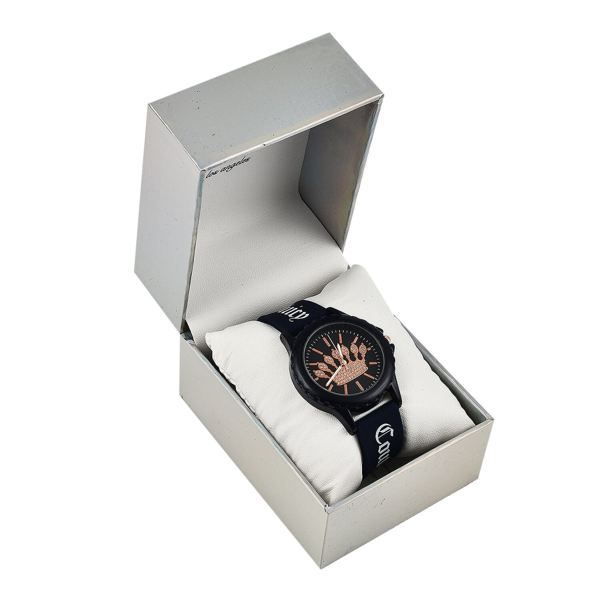 Juicy Couture Analogue Ladies Watch with Silicone Strap 7571441 7