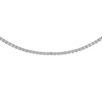 18K White Gold Venetian Box Chain With Spring Ring Clasp (Adjustable Size - 18/20)_7572000