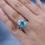 D'Joy Skyblue Topaz Solitaire Ring in Platinum Overlay Sterling Silver 9.94 Ct._7577184_2