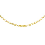 9K Yellow Gold  Chain (Size - 18),  Gold Wt. 2.1 Gms_7578790