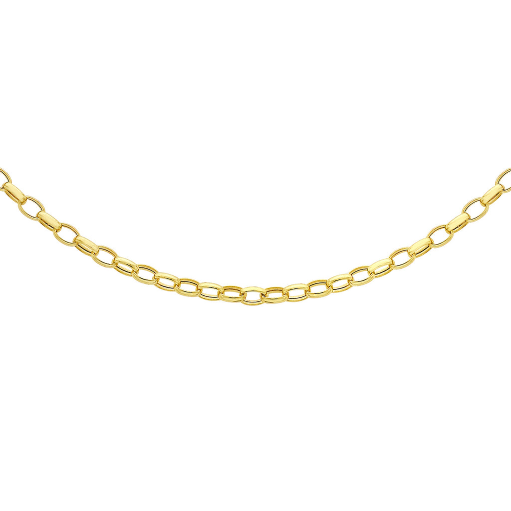9K Yellow Gold  Chain (Size - 30),  Gold Wt. 3.5 Gms_7578795