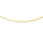 9K Yellow Gold  Chain (Size - 18),  Gold Wt. 1.4 Gms_7578948