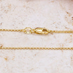 9K Yellow Gold  Chain (Size - 18),  Gold Wt. 1.4 Gms_7578948_4