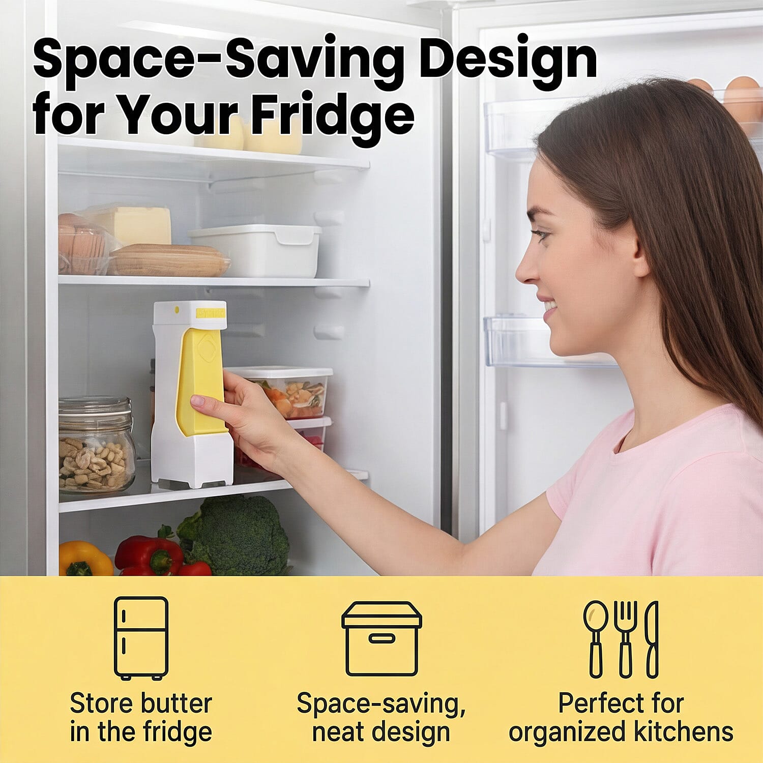 Butter Cutter Butter Slicer, Toast Shredder and Kitchen Tools To Keep Butter Stick Fresh V32359481 3
