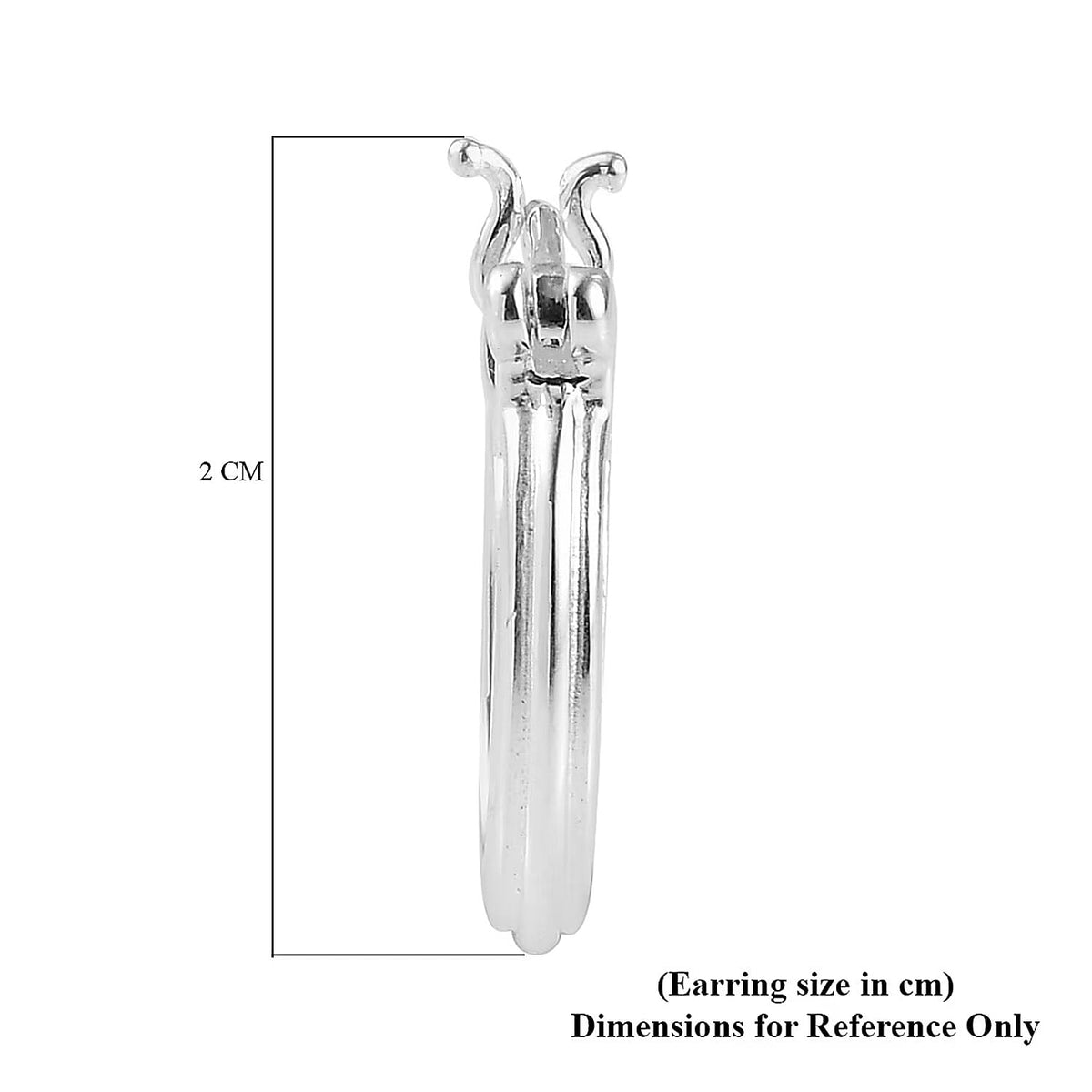 Full Hoop Earrings in Sterling Silver 7588646 6