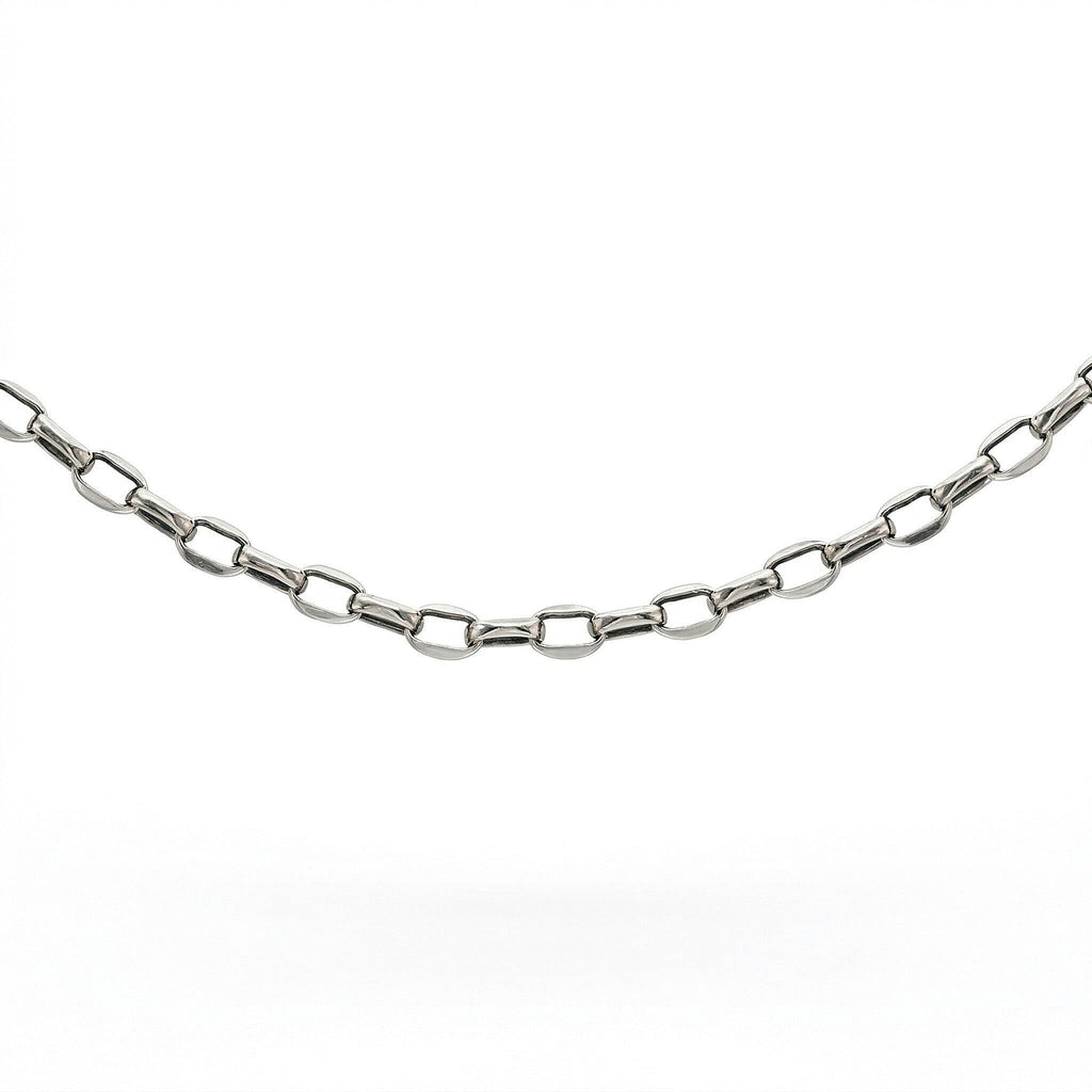 9K White Gold  Chain (Size - 22),  Gold Wt. 1.5 Gms