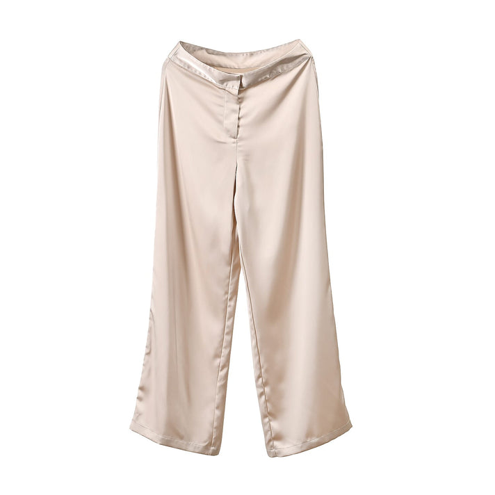 La Marey Soft Satin Wide Leg Trousers 7592352 1