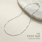 9K White Gold  Chain (Size - 18),  Gold Wt. 1.2 Gms