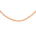9K Rose Gold  Chain (Size - 18),  Gold Wt. 0.59 Gms_7592524_3