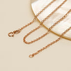 9K Rose Gold  Chain (Size - 18),  Gold Wt. 1.9 Gms_7592712_1