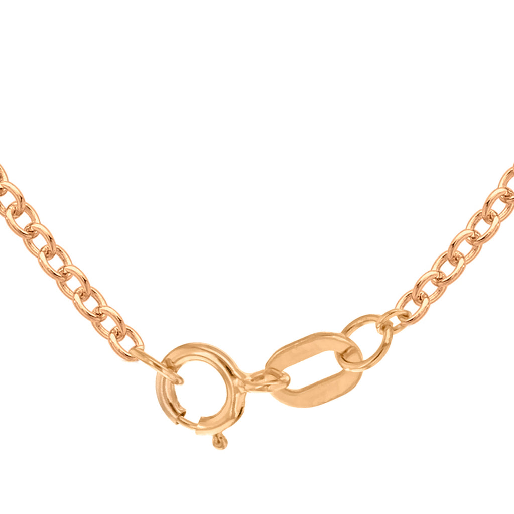 9K Rose Gold  Chain (Size - 18),  Gold Wt. 1.9 Gms_7592712_4