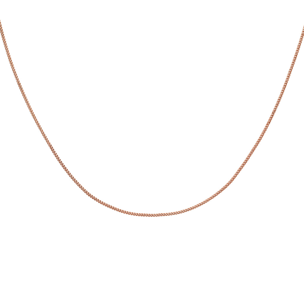 9K Rose Gold  Chain (Size - 20),  Gold Wt. 0.88 Gms_7592875