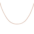 9K Rose Gold  Chain (Size - 20),  Gold Wt. 0.88 Gms_7592875
