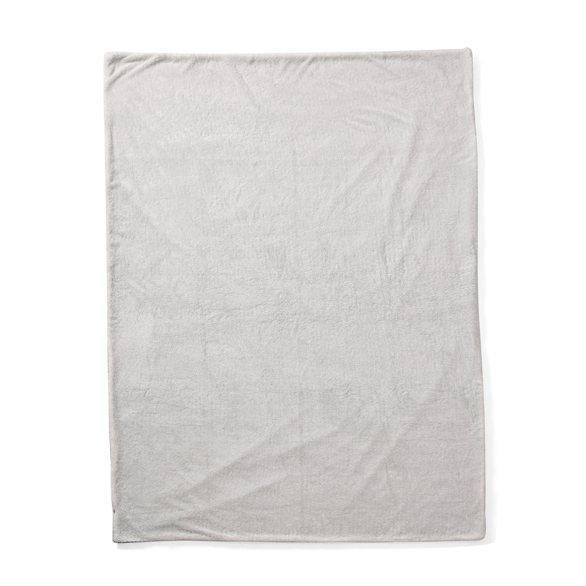 Pick of the Day- Teddy Fleece Double Layered Blanket - Blue &amp; Dark Grey 7594684 2