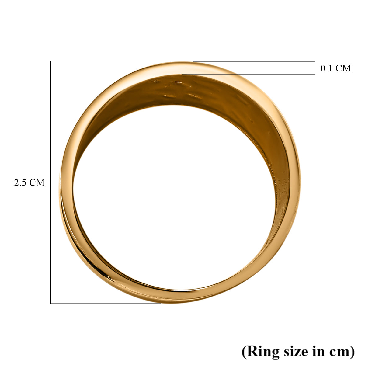 Maestro Collection - 9K Yellow Gold Hammered Etruscan Ring 7594859 8