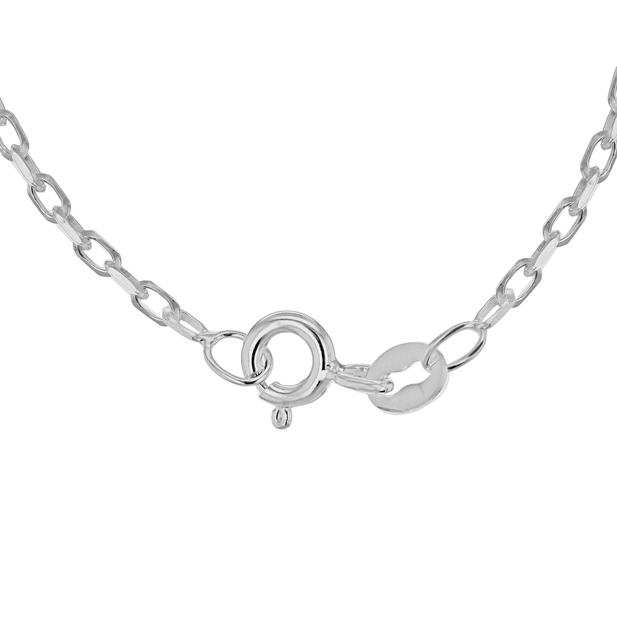 Sterling Silver Diamond Cut Belcher Chain 16 Inch 7607704 2