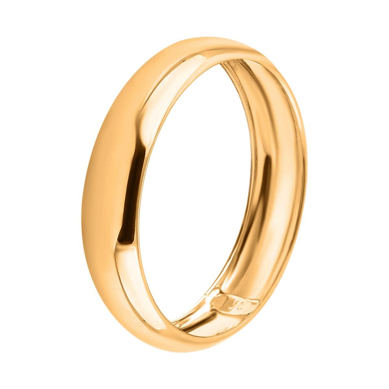 One Time Deal - Royal Bali Collection - 9K Yellow Gold Band Ring 7615929 4
