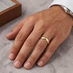 One Time Deal - Royal Bali Collection - 9K Yellow Gold Band Ring_7615930_4