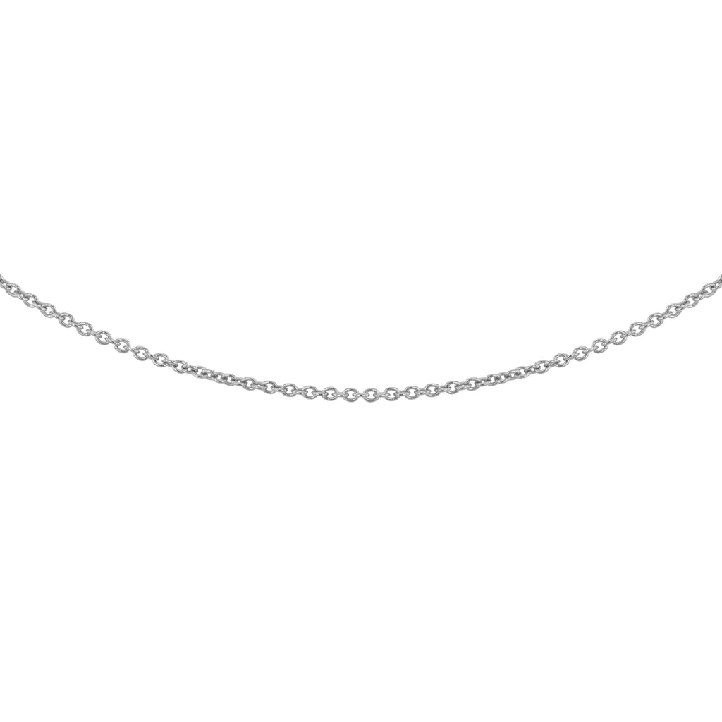 Sterling Silver Chain (Size - 16)_7617528