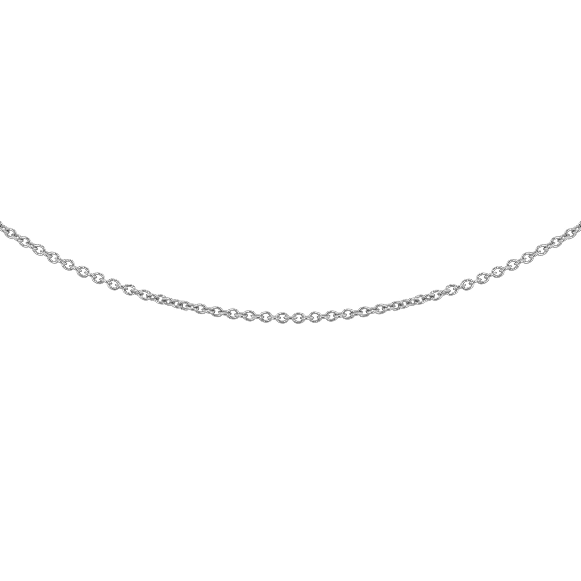 Sterling Silver Fine Belcher Chain 18 Inch 7617529 0