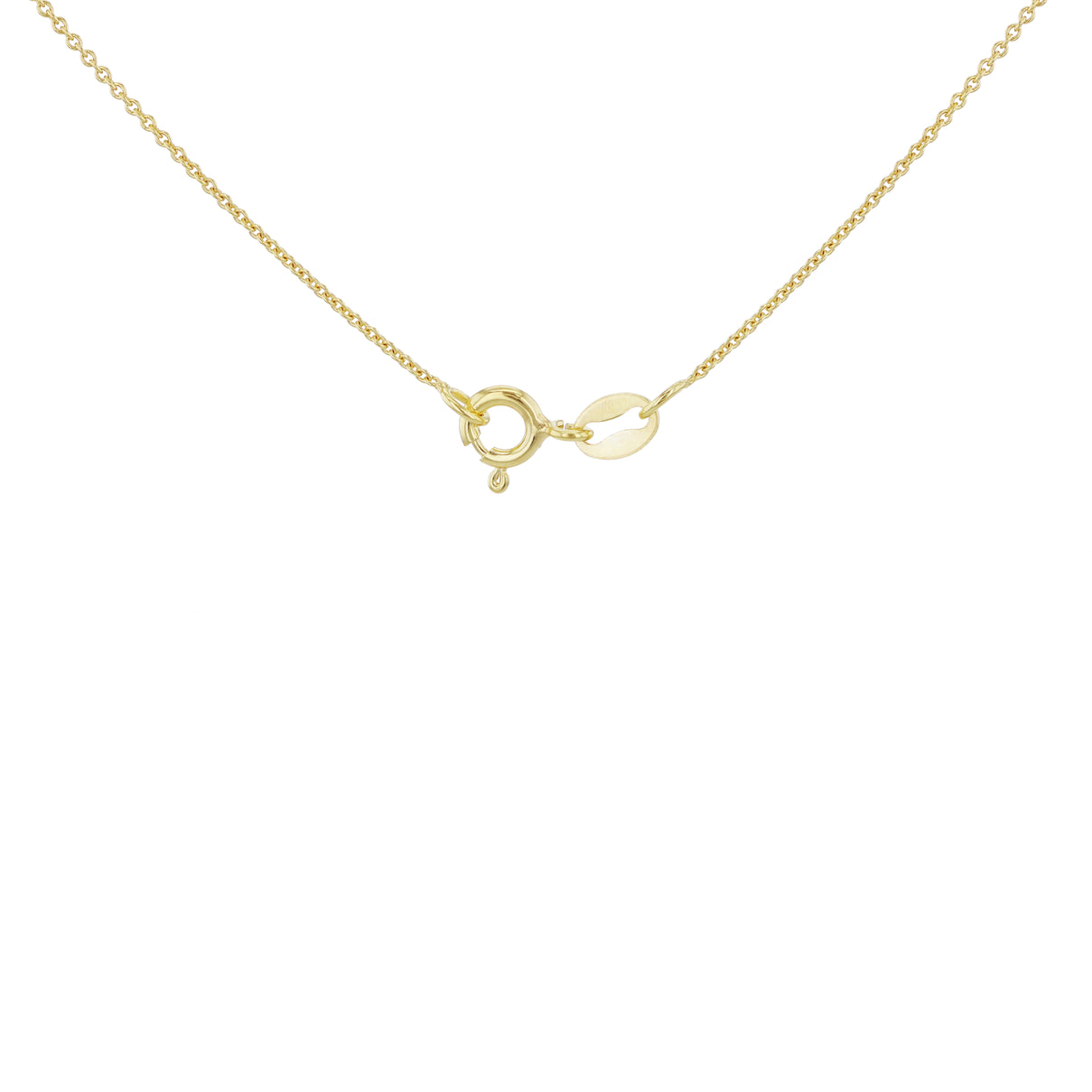 Sterling Silver Yellow Gold Plated Fine Belcher Chain 16 Inch 7617721 2