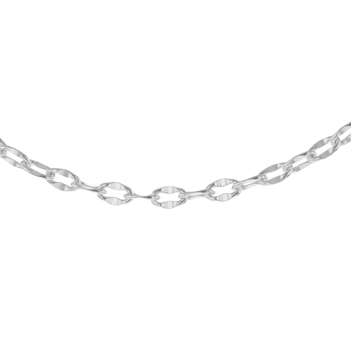 Sterling Silver Forzatina Chain 20 Inch 7618728 0