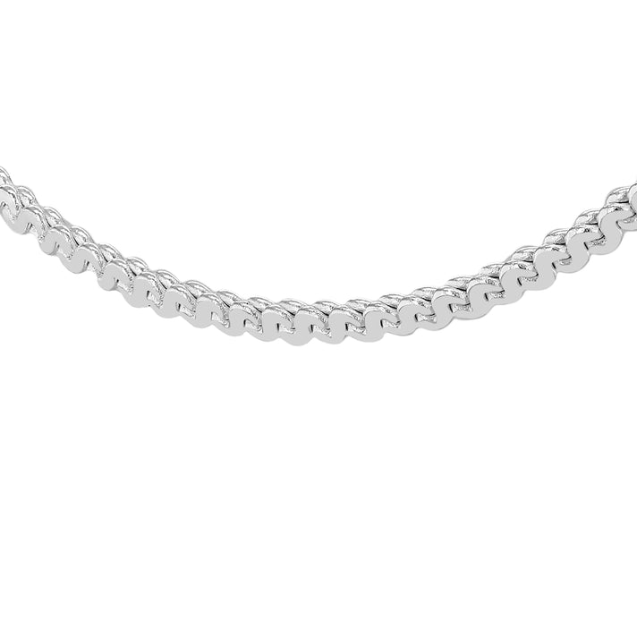 Sterling Silver 1.5mm Serpentine Chain 16 Inch 7620630 1