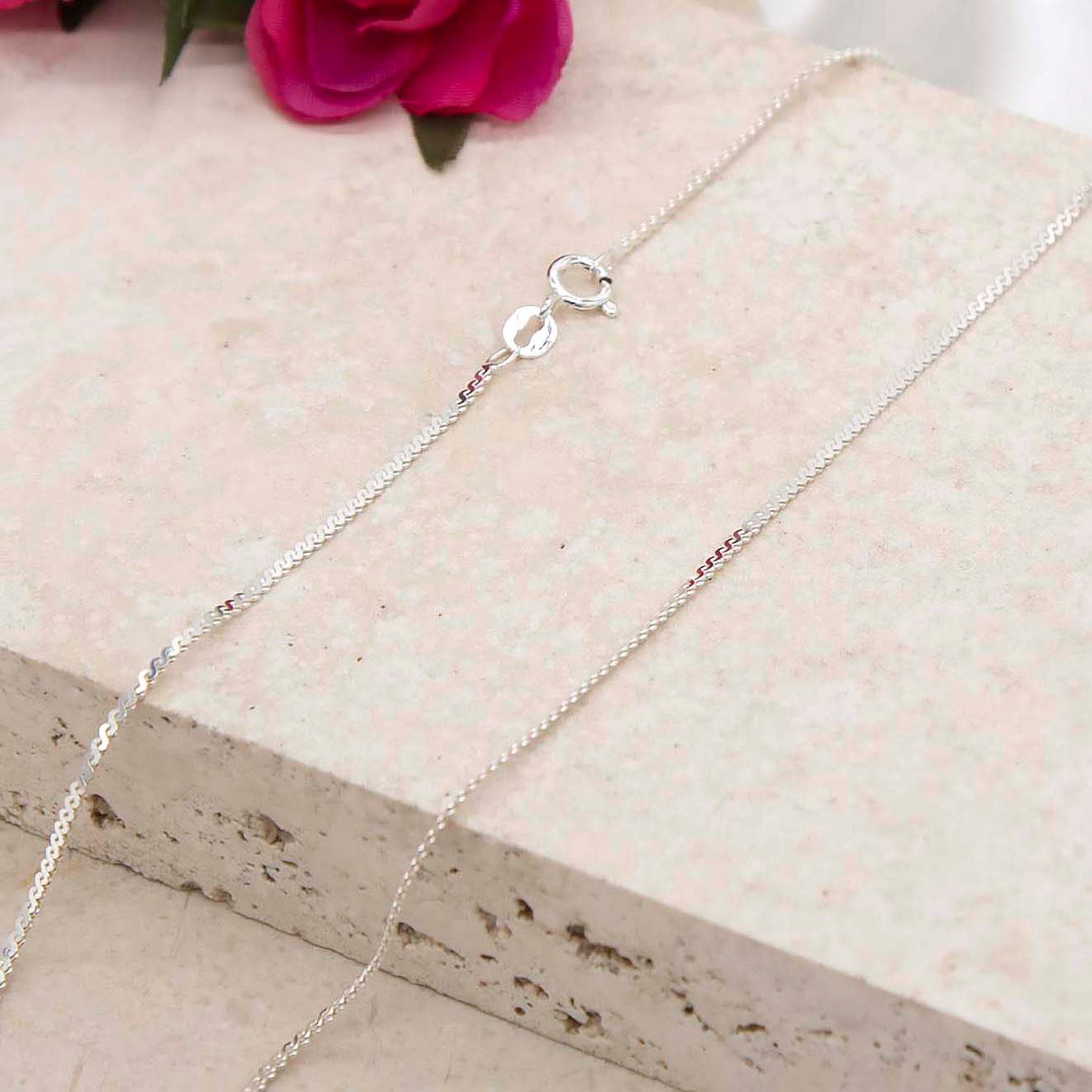 Sterling Silver 1.5mm Serpentine Chain 18 Inch 7620634 2