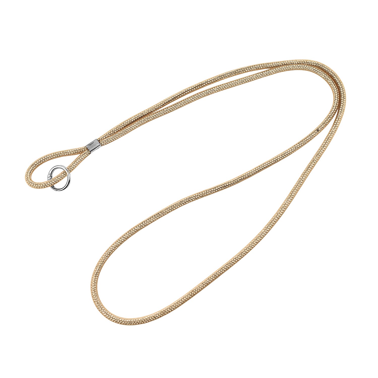 Hands-free multipurpose rhinestone neck strap for phone, keys and ID card V32357876 0