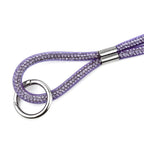 Universal Hanging Neck Phone Strap Decorated with Rhinestones (1.5 m) - Purple_7627323_4