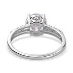 9K White Gold Moissanite Ring 1.59 Ct. Gold Wt 2.10 Gms_7628941_4