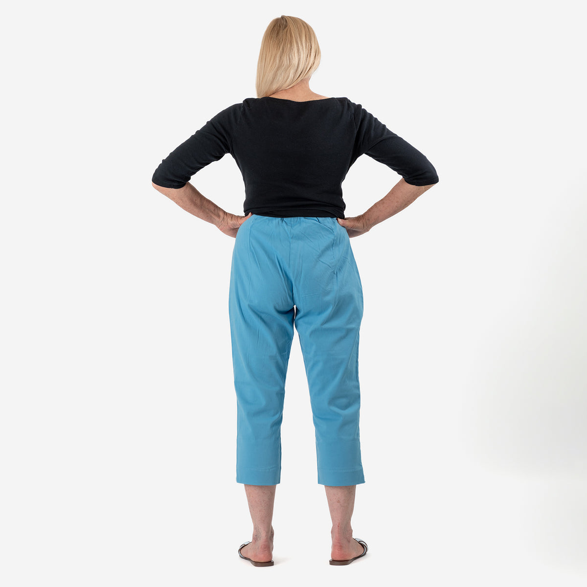 Tamsy Stretch Twill Capri for Women - Cropped Fit V32531556 3