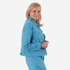 Tamsy Stretch Twill Jacket - Lightweight & Stylish (Size 18) - Turqouise_7632508_4