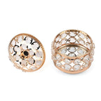 Round Crystal Studded Trinket  Box - Rose Gold_7632644_4