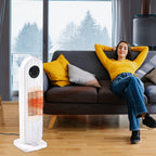 Homesmart Heater with Wide Angle Oscillating Function & LED Display (220-240V, 1300/2000W), Safety Trip Feature_7636472_1