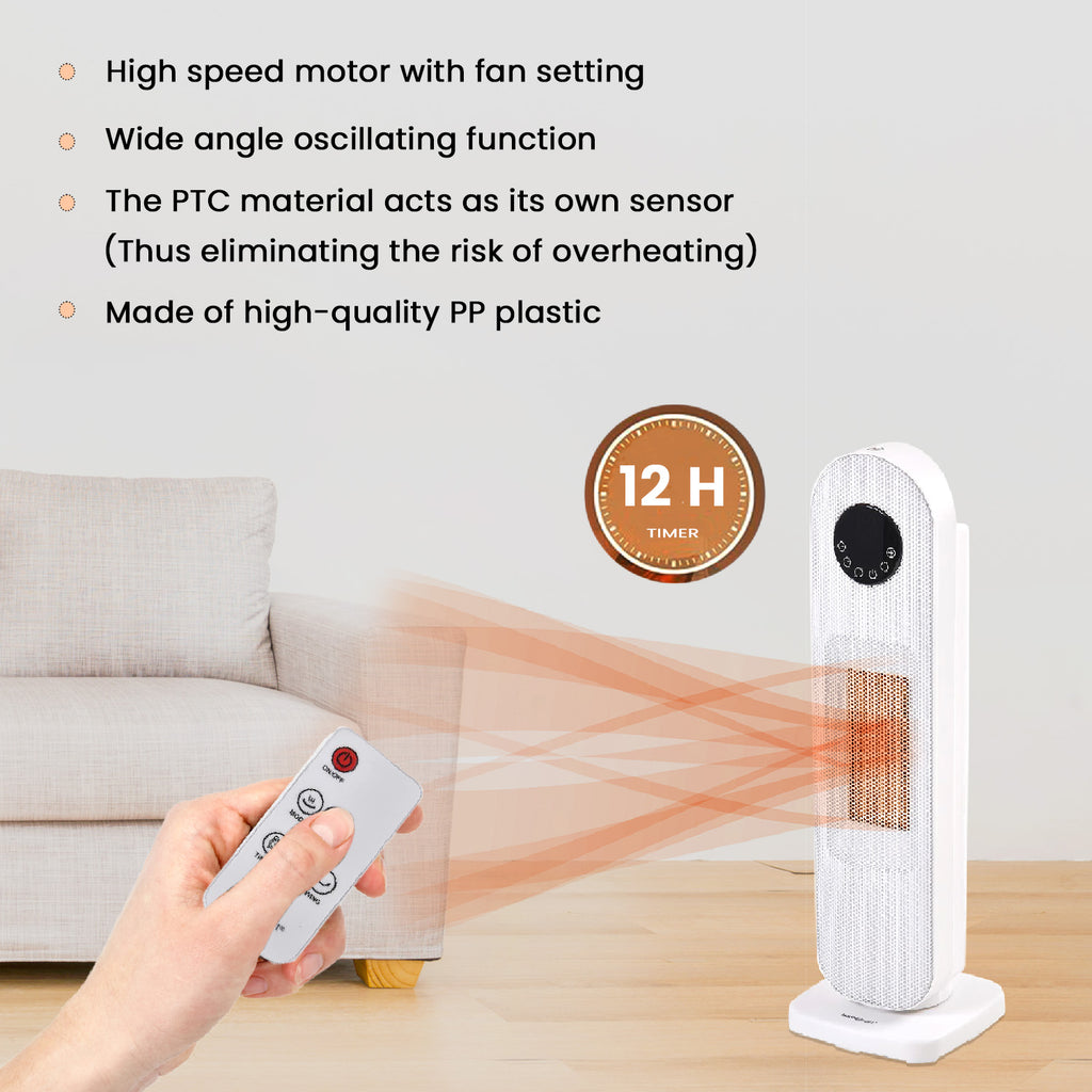 Homesmart Heater with Wide Angle Oscillating Function & LED Display (220-240V, 1300/2000W), Safety Trip Feature_7636472_4