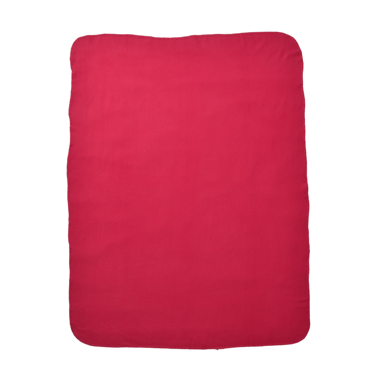 Reversible Polyester Solid Blanket - Teal and Pink 7636644 1