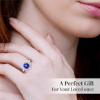 950 Platinum  AAAA  Tanzanite  White Diamond VS Ring 3.00 ct,  Platinum Wt. 5.68 Gms  3.000  Ct._7637934_5