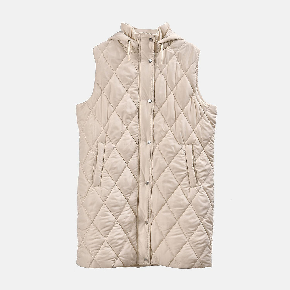 Tamsy Hoodie Puffer Gilet with 2 Side Pockets (XL) 7638857 6