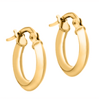 Hatton Garden Closeout - 9K Yellow Gold Creole Earrings_7647217