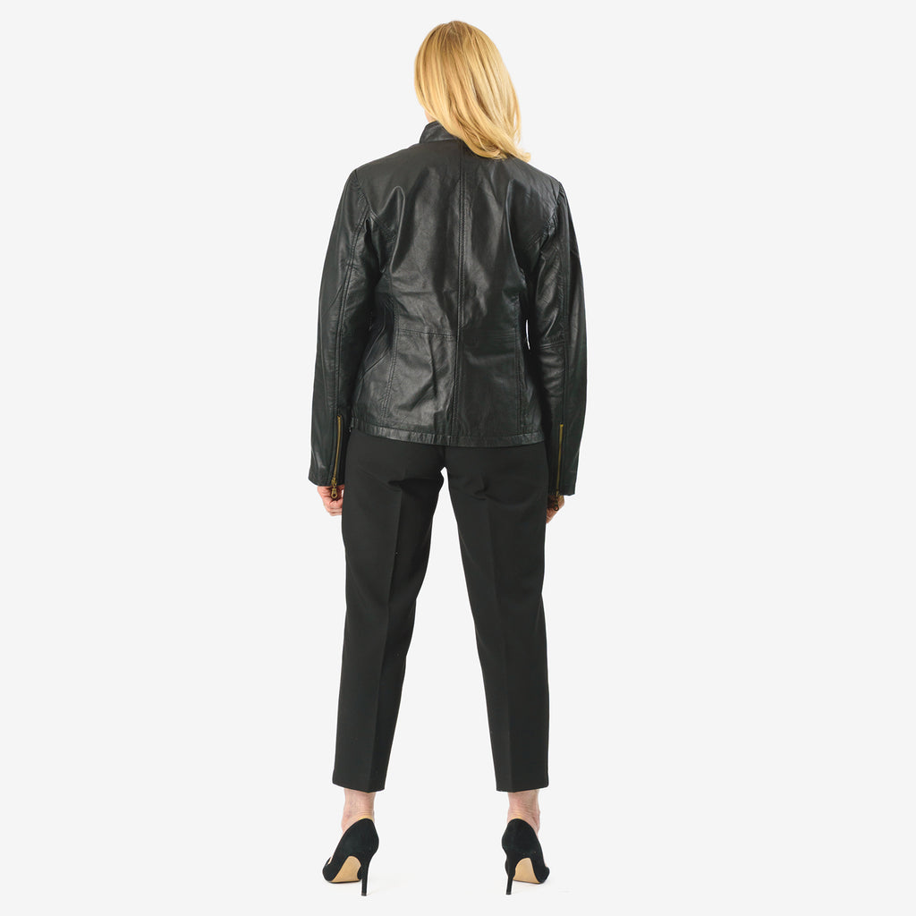 La Marey 100% Genuine Leather Jacket (Size L) - Black_7648659_4