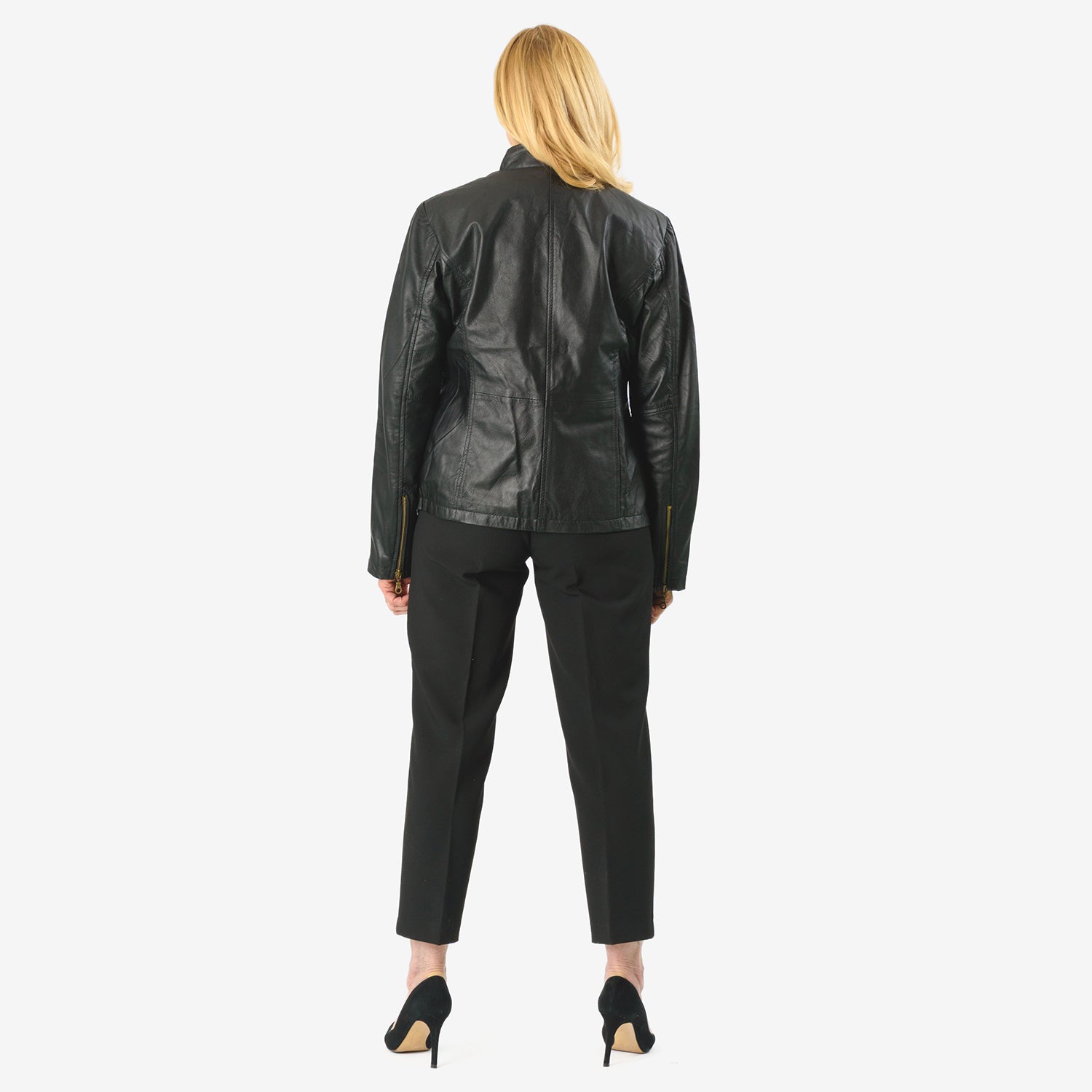 La Marey Genuine Leather Jacket (L) - Black 7648659 4