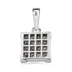 14K White Gold SGL Certified Diamond (I1-I2-G/H) Pendant 0.50 Ct._7648820_4